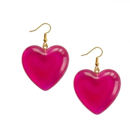 Heart Dangle Earrings