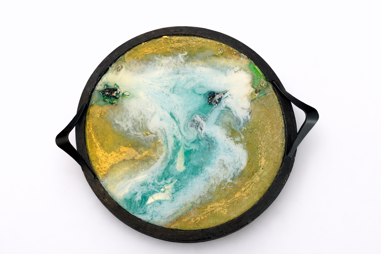 Handmade Ocean Resin Tray