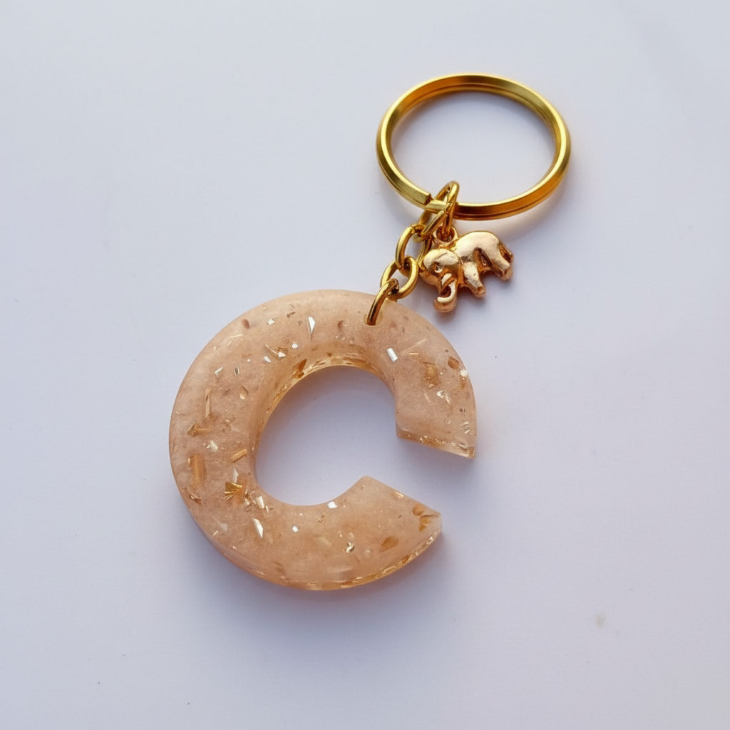 Letter C Keychain Catalog Image